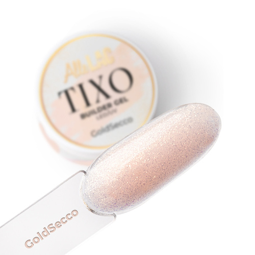 Żel budujący z tiksotropią AlleLac Tixo Builder Gel GoldSecco 45g