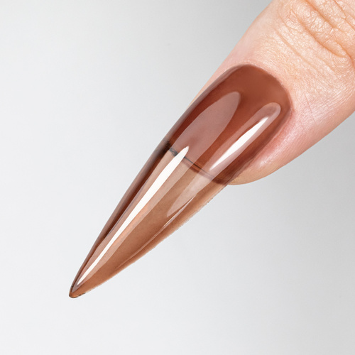 Kolorowy top bez przemywania top no wipe Crystal Glass Molly Nails Chocolate HEMA/Di-HEMA Free 10g