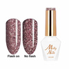 5+1gratis Lakier hybrydowy Molly Nails Flashing Lights Oh, so glow! HEMA/Di-HEMA Free 8g Nr 562