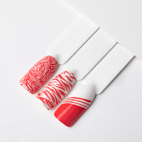 Lakier do stempli i stampingu Molly Nails PRO Stamping Red Nr 11 10ml