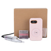 Frezarka do paznokci 50W No Name do manicure pedicure różowa 110 45 000 obrotów