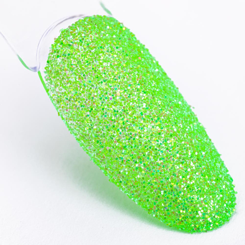 Pyłek do paznokci neonowy MollyLac Syreni Pył świecący w promieniach uv słoiczek 2,5 g Nr 1