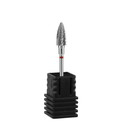 Frez z węglika spiekanego szyszka czerwona Staleks Expert 6/14mm