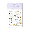 Naklejki do paznokci cienkie samoprzylepne emoji Nr 1024