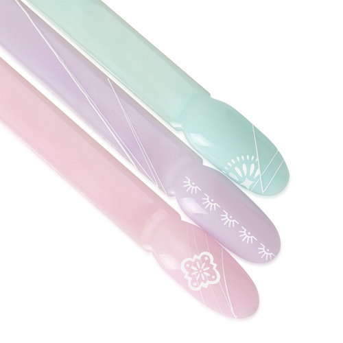 Blaszka do stempli ze wzorkami Finger Angel V25