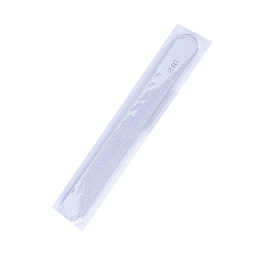 Nakładki ścierne zamienne nośnik do pilnika metalowego prostego (kolor zebra) gradacja 240 10szt