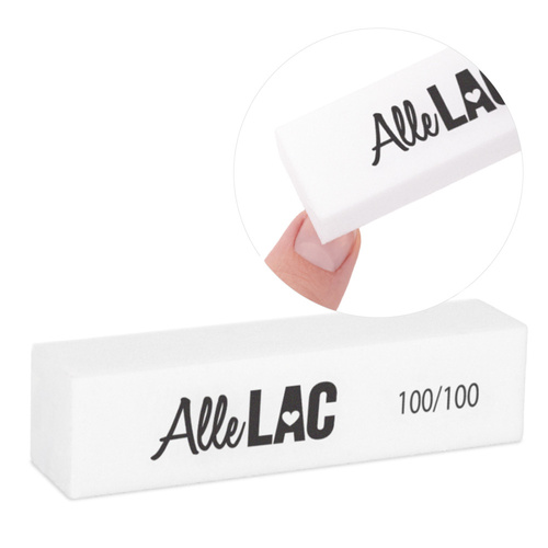 Bloczek blok polerski Allelac 100/100 Standard biały 1 szt