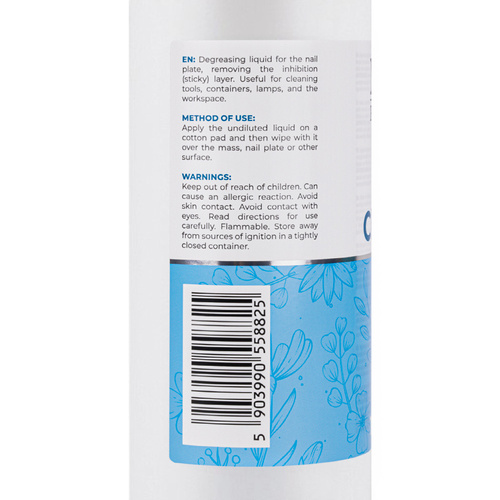 30szt Cleaner NTN Premium płyn do odtłuszczania płytki paznokcia 1000 ml ET