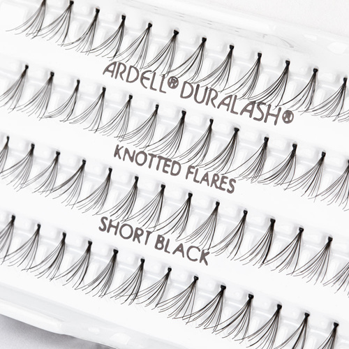 Kępki rzęs Ardell Individual Duralash Knotted Flares Short Black 56szt