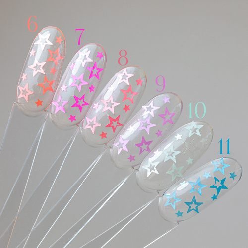 Ozdoba do paznokci Stars Nr 8 2 g
