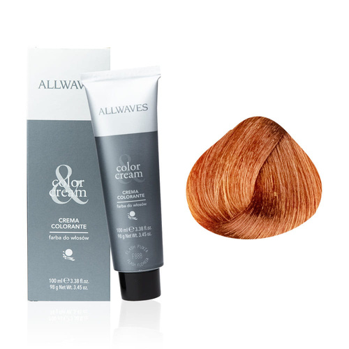 Farba do włosów Allwaves Cream Color marchewkowy 9.44 100 ml