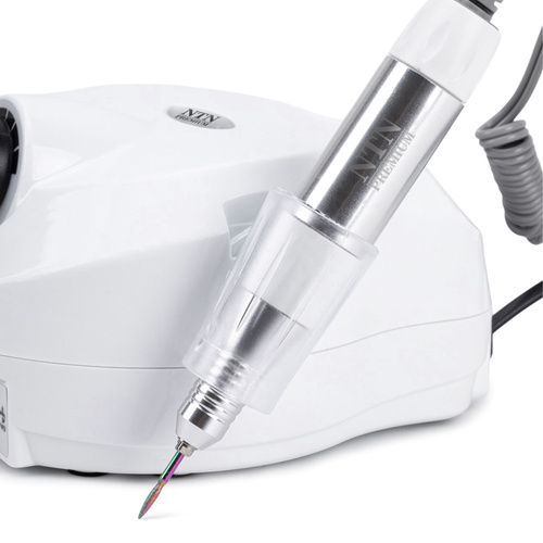 Frezarka do paznokci 65W NTN Premium do manicure pedicure biała DM202 35 000 obrotów