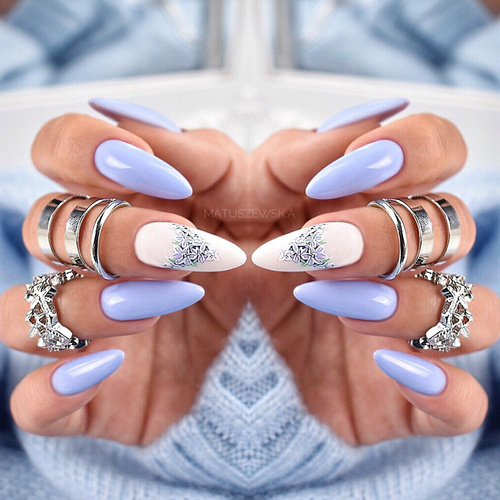 Lakier hybrydowy MollyLac Delicate Woman A Slight Breeze 10g Nr 64