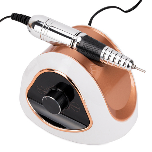 Frezarka do manicure i pedicure 68W No Name biało-złota M15 45 000 obrotów