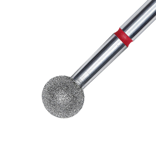 Frez diamentowy kulka czerwona Staleks Expert 5mm