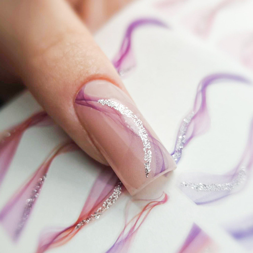 Naklejki do paznokci samoprzylepne DP-1543t