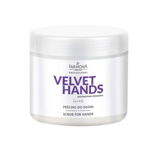 Ekspresowa odnowa peeling do dłoni Farmona Velvet Hands 550 g