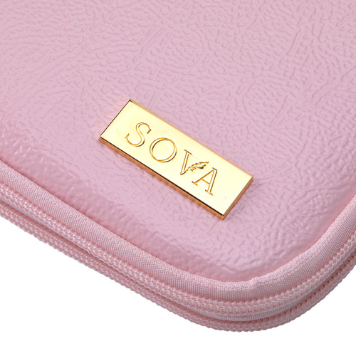 Piórnik etui przybornik na pędzle Sova by Aleksandra Sowa-Falarz różowy