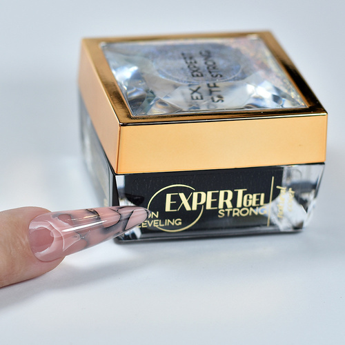 Żel budujący do paznokci Expert Gel Strong natural cover by Monika Mielniczuk Molly Nails HEMA i Di-HEMA free 15g