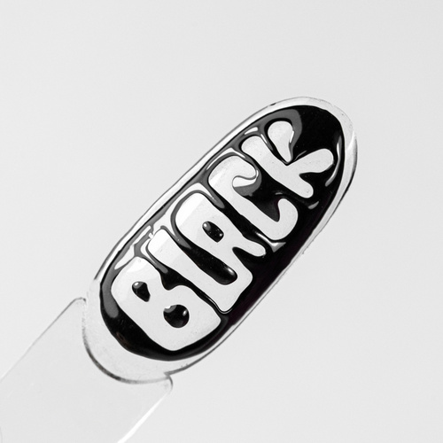 Creative Flow Color Gel  - kreatywny NailArt żel do efektu topniejących, miękkich wzorów Molly Nails Black HEMA/Di-HEMA free 5 g