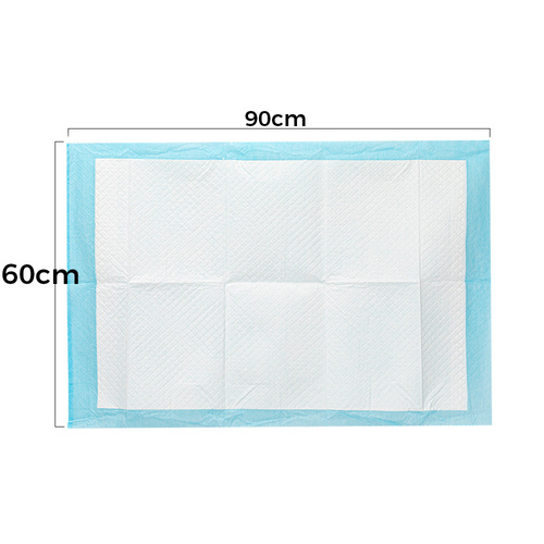 Podkłady mata maty chłonne dla psa nauka sikania higiena czystość AlleMed 50 szt. 60x90 cm niebieskie