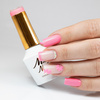 5+1gratis Lakier hybrydowy Molly Nails Flamingo Garden with Flowers HEMA/Di-HEMA Free 8g Nr 144