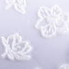Naklejki biżuteryjne 5D samoprzylepne wypukłe akrylowe kwiaty Nr 93 białe