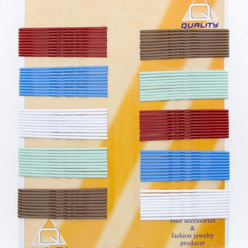 Wsuwki do włosów mix wiosna 5,5 cm 100 szt