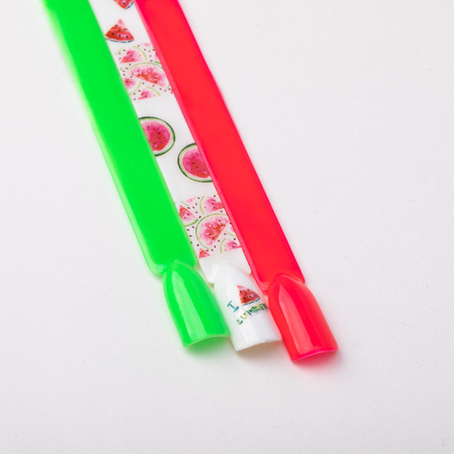 Naklejki do paznokci cienkie samoprzylepne owoce F645