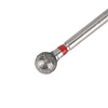Frez diamentowy kulka 5 mm czerwony delikatny