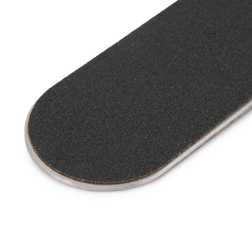 Tarka do pedicure z 10 wymiennymi wkładami 21,5 cm metalowa srebrna