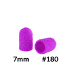 Kapturki do pedicure 7 mm gradacja 180 10 szt ABS Podo AlleMed Fioletowy Purple