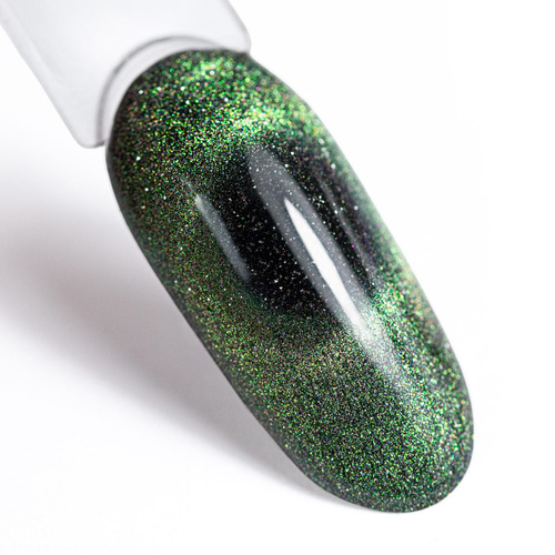 Magnetyczny lakier hybrydowy z efektem kociego oka Cat Eye Flashing Magic MollyLac 10g Nr 152