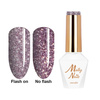 5+1gratis Lakier hybrydowy Molly Nails Flashing Lights Fabulous HEMA/Di-HEMA Free 8g Nr 563