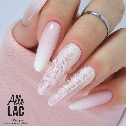 Rubber Silky Base AlleLac Gentle Kiss Nr 2 baza twarda kauczukowa HEMA/Di-HEMA Free 5g