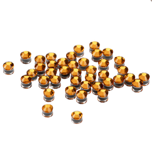 Cyrkonie do paznokci szklane SS5 Topaz ok.50 szt