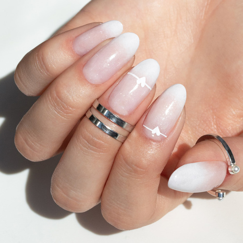 Lakier hybrydowy Molly Nails Madame French Mademoiselle 8g Nr 425