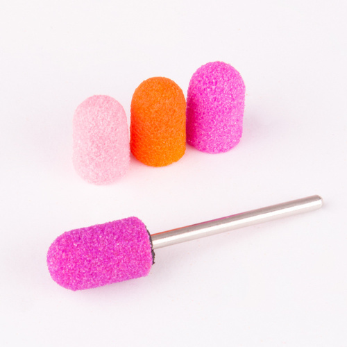 Nośnik trzpień gumowy na kapturki do pedicure 7 mm