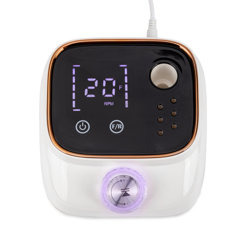 Frezarka do paznokci 50W No Name do manicure pedicure biała 113 45 000 obrotów