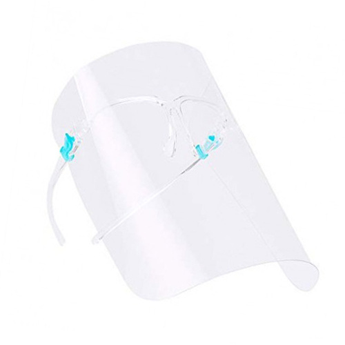 Przyłbica ochronna podologiczna okularowa osłona dla kosmetyczek przezroczysta oprawka