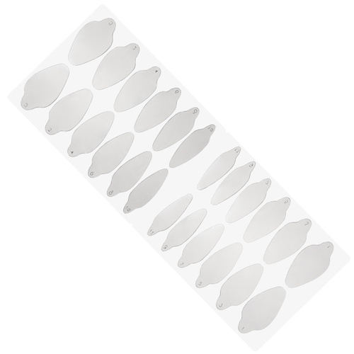 Samoprzylepne silikonowe formy do Dual Form owal ST012-3 MollyLac 24 szt.