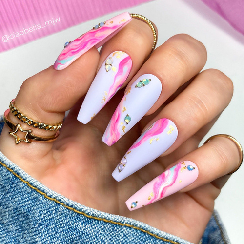 Żel do zdobień Artistic Gel paint gel ombre ornamenty Allepaznokcie Be on Trend Pastel Violet HEMA /Di-HEMA free 5g Nr 37