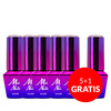 5+1gratis Lakier hybrydowy Molly Nails Cat Eye Womanity Lipstick 8g Nr 441