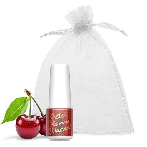 Oliwka okazjonalna do skórek i paznokci o zapachu wiśni z woreczkiem 5 ml