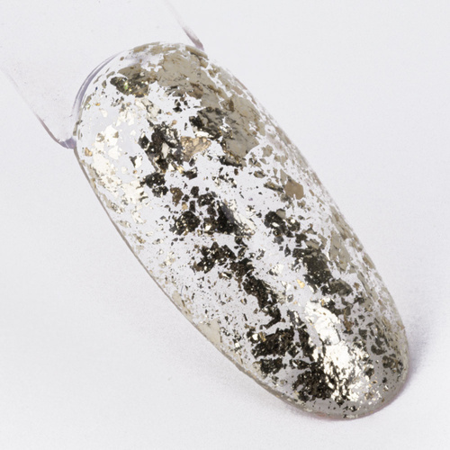 Pyłek do paznokci metaliczne MollyLac Płatki Alu 0,2 g Nr 10