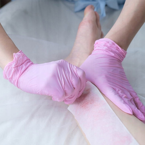 Wosk w rolce do depilacji paskowej Xanitalia Doll Aloe E Titanio aloes 100ml