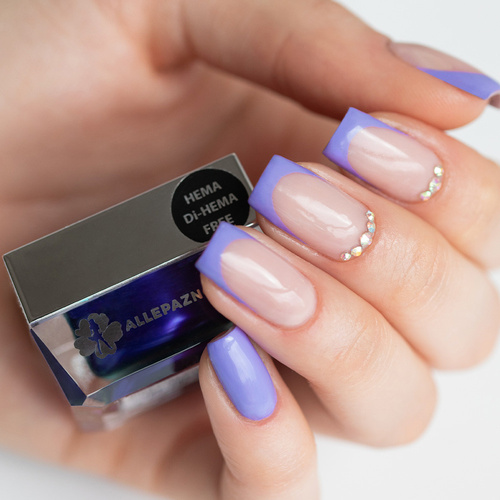 Żel do zdobień Artistic Gel paint gel ombre ornamenty Allepaznokcie Be on Trend Milky Lilac HEMA /Di-HEMA free 5g Nr 38