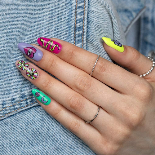 Lakier hybrydowy AlleLac Fanaberia Collection Neon 5g Nr 24