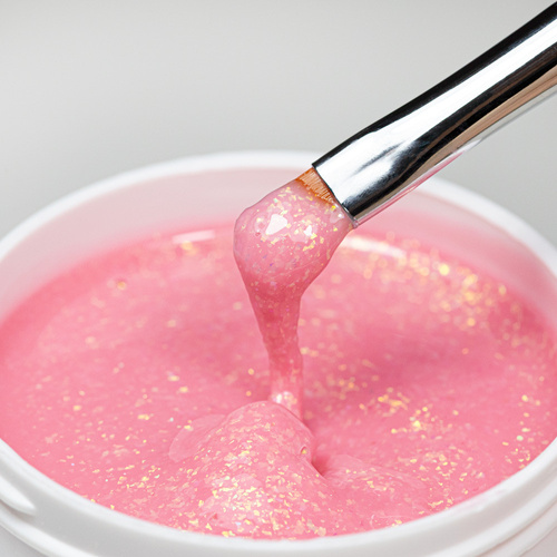 10+1gratis Żel budujący z tiksotropią AlleLac Tixo Builder Gel ShimmerSecco 45g