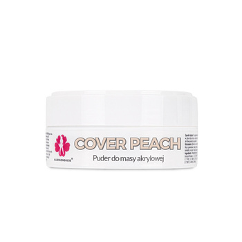 Puder akrylowy do paznokci Allepaznokcie Cover Peach Acrylic Powder 30g Nr 6